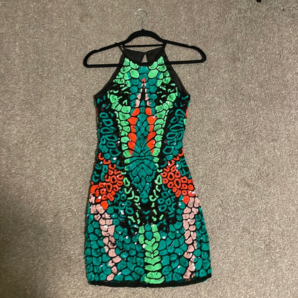 Parker NY sequin cocktail dress